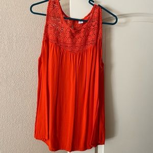 Old Navy Sleeveless Blouse, Size L